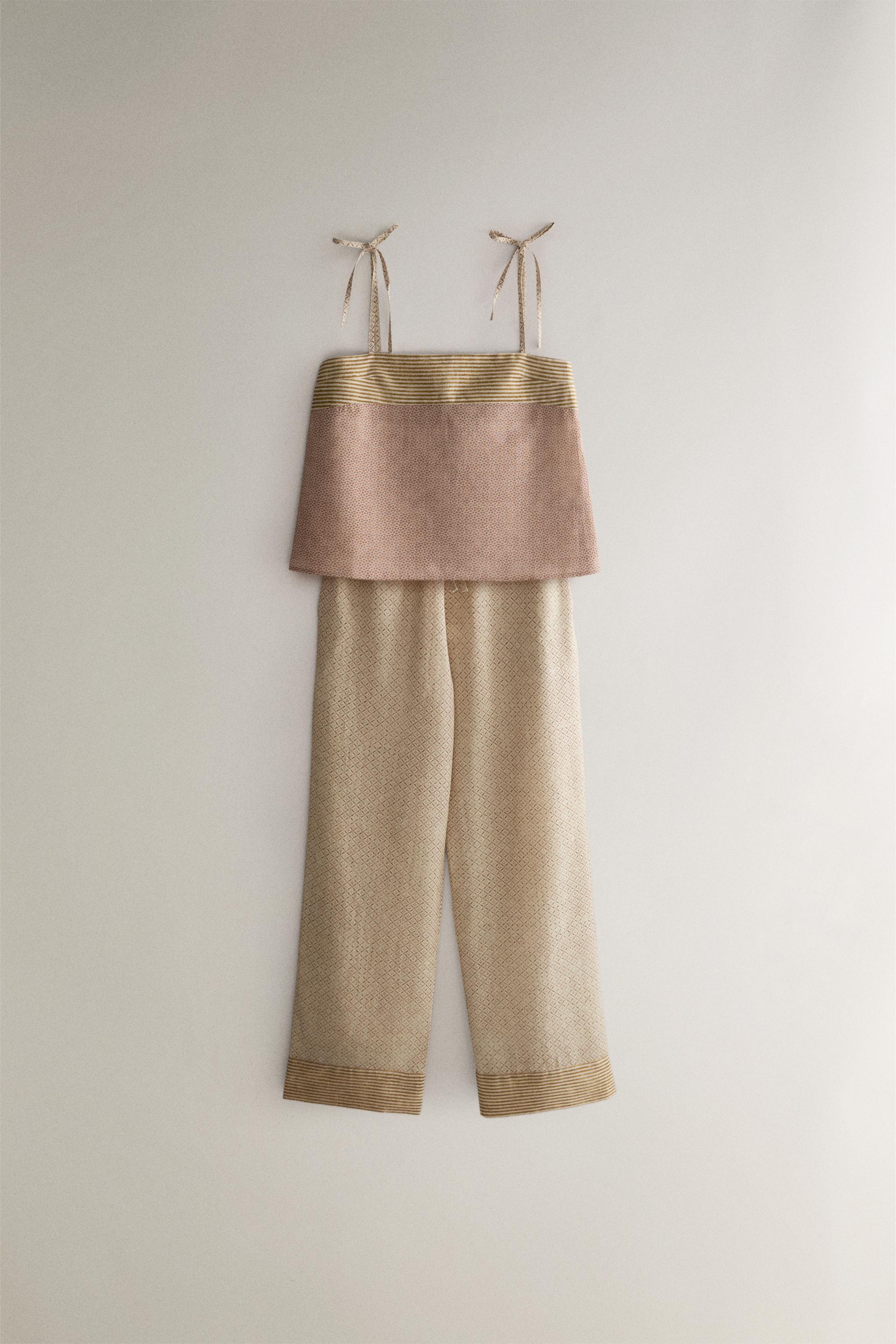 MIXED-PRINT TROUSERS | KATHARINE POLE